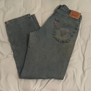 Levi's Dark Blue Straight Jeans